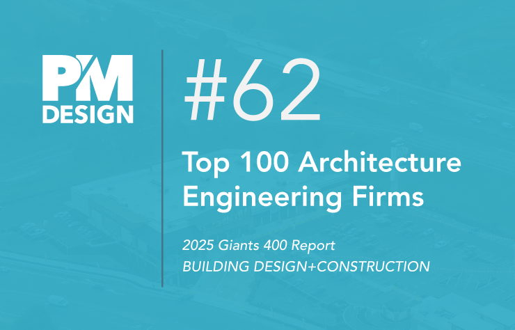 PM Design Group Debuts on BD+C’s 2025 Giants 400 Report